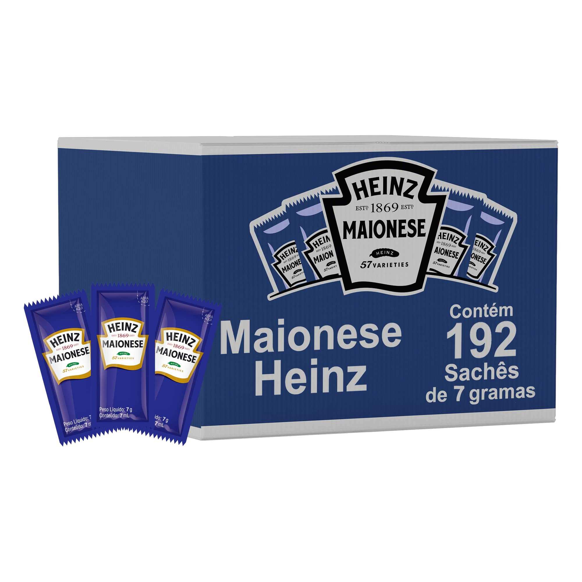 Imagem do produto Maionese Sachê Heinz 7g Com 144