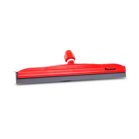 Imagem do produto Rodo Plástico 55cm Borracha Dupla Bralimpia - Vermelho