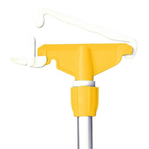 Imagem do produto Haste Tipo Euro Plástica Com Cabo Bralimpia - Amarelo