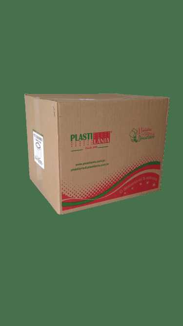 Imagem do produto Pote Quadrado C/Tpa 220ml 20X10 Plastilania - Cristal