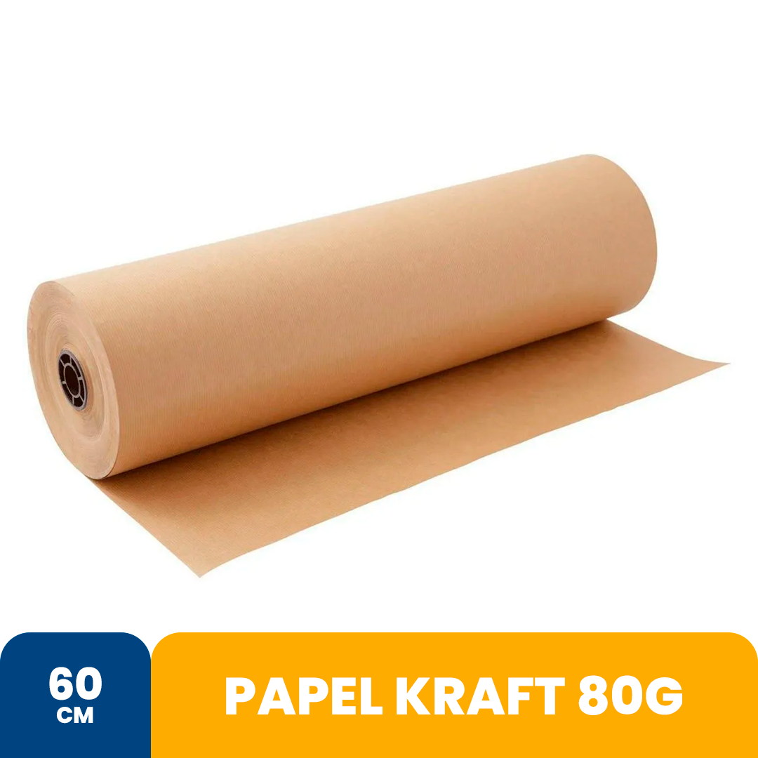 Imagem do produto Bobina Papel Kraft 60cm 80gr